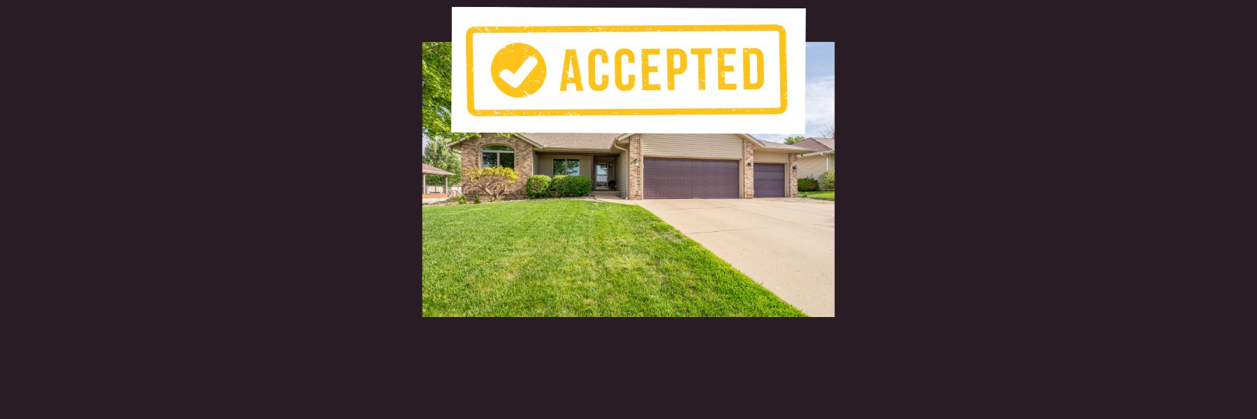 Julie Hurt REALTOR® explaining what an accepted offer in real estate means for buyers and sellers.